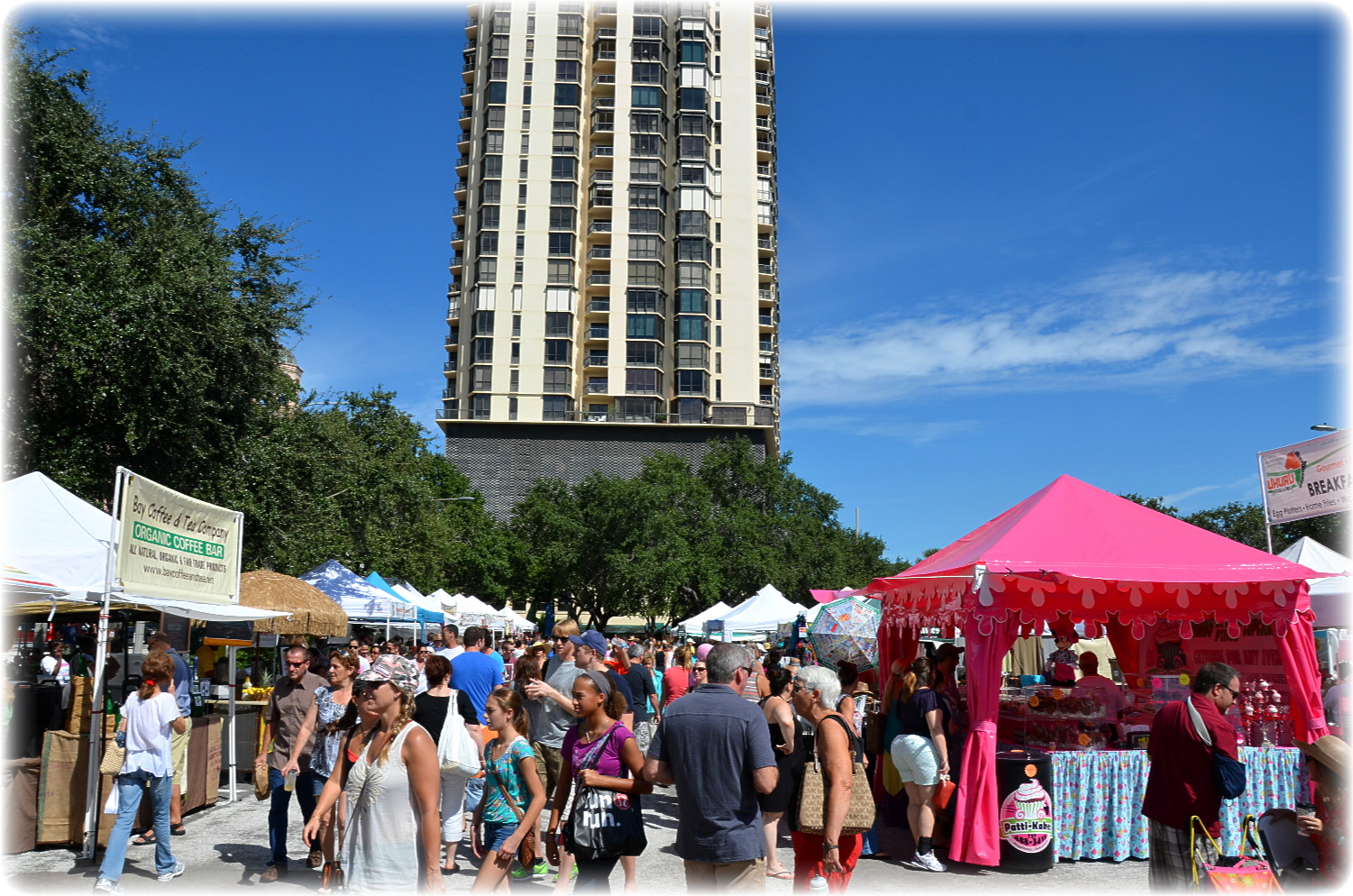 Saturday Morning Market, St Petersburg, FL opened this weekend.